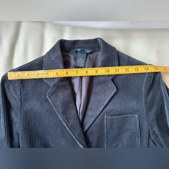 Boys Size M Navy Corduroy Sportcoat - Picture 7 of 10
